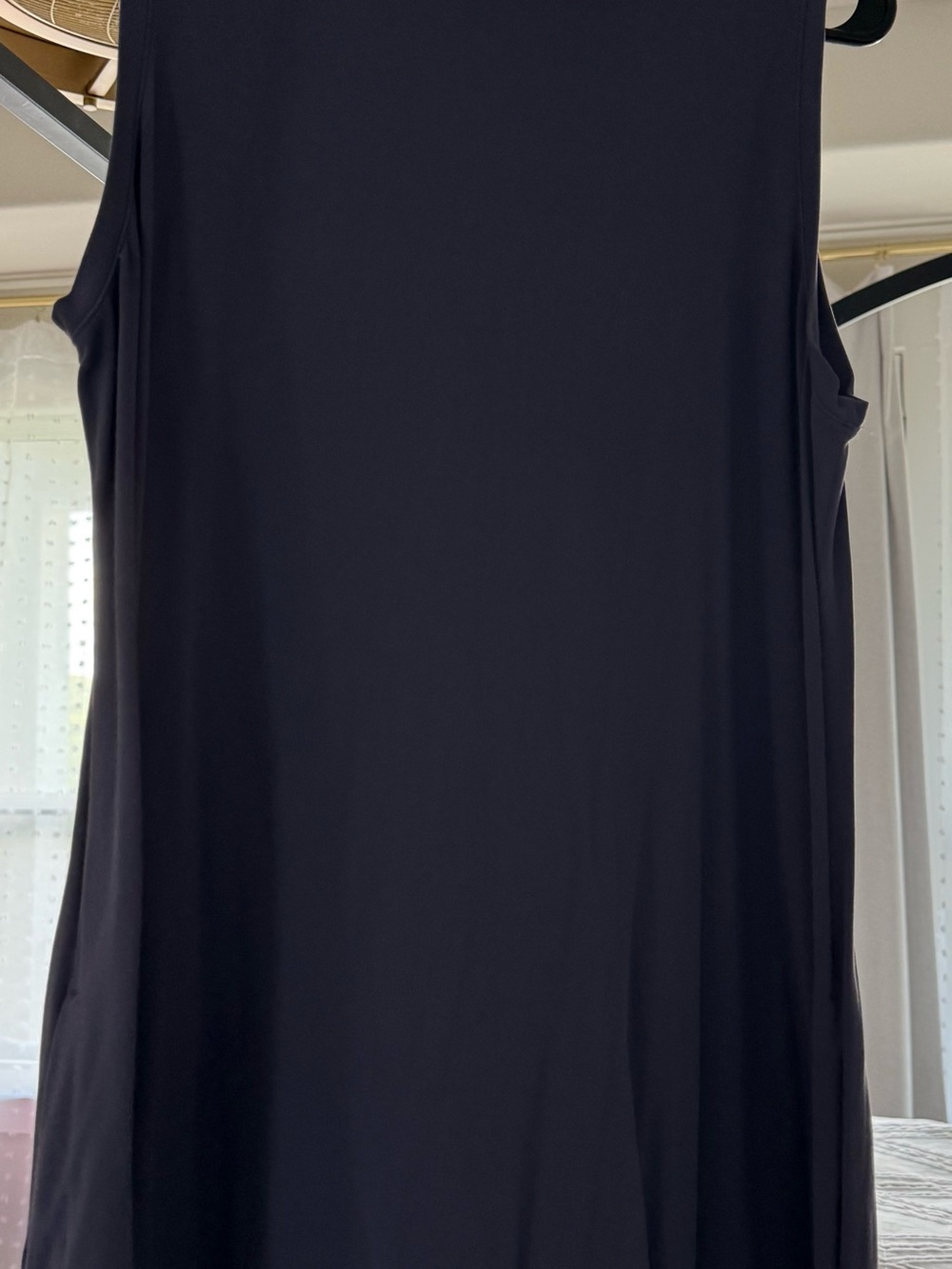 Sleeveless purple Women's athletic dress